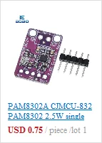 1~10PCS EGBO PAM8302A CJMCU-832 PAM8302 2,5W Einkanal-Verstärkerplatine Klasse D Modul Entwicklungsplatine Audio-Leistungsverstärker – Detail 29