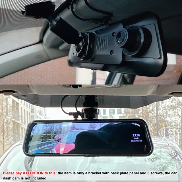 Rückspiegel Zurück Platte Schnalle Panel + Innen Spiegel Halterung für Auto  DVR statt Strap - AliExpress