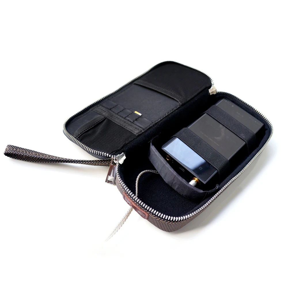 Portable HIFI Earphone Case Handbag for FIIO M11 FH7 BTR3 F9 PRO SHANLING UP2 M5S MWS Music Player Headphone Accessories