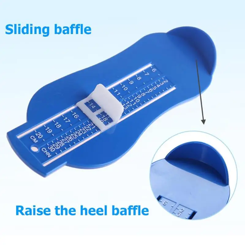 Регулируемая шкала размер обуви длина стопы линейка детские ноги измерительный инструмент