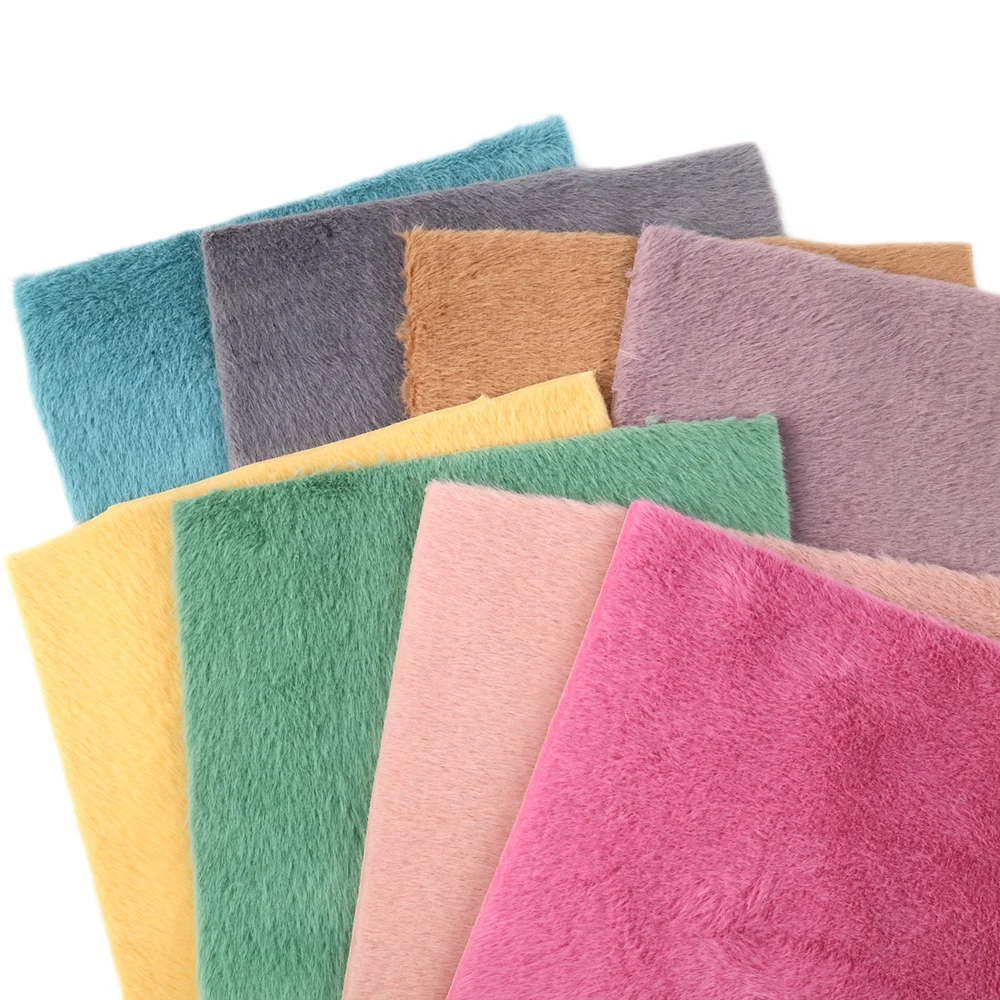 20*34cm Plain Color Velvet Fabric Sheets For Making Handmade Home Events Handbag Crafts,1Yc8108