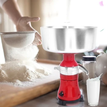 

Household Electric Cream Separator Milk Separating Machine EU Plug 220V 50Hz Aluminum Alloy