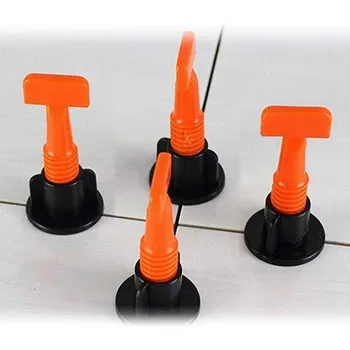 

50PCS Hand Flat Ceramic Floor Wall Construction Tools Reusable Tile Leveling System Kittile Leveling System Kit For Tile