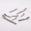 20pcs/lot 30/40/45/55mm Flat Metal Single Prong Alligator Hairpin Clip Base For DIY Hair Clips Jewelry Making ► Photo 1/6