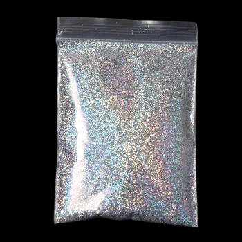 

10g Holographic Laser Nail Glitter Powder Sparkly Gold Silver Nail Fine Glitter Dust Nail Art Decorations