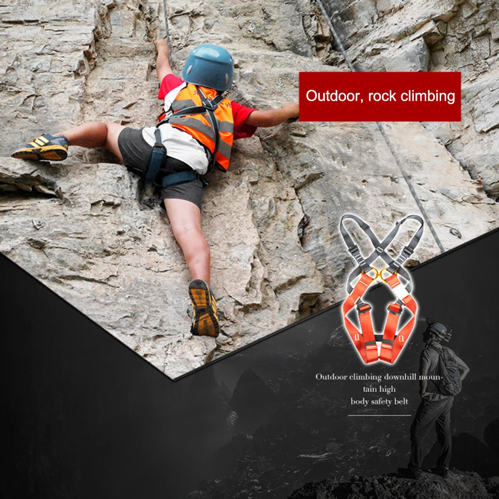 Children Full Body Waist Support Safety Harness Belt Protector Kids Outdoor Sports Rock Climbing Fire Rescue Belt
