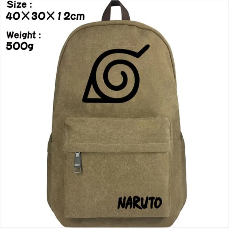 Аниме Naturo power Fire Bag Рюкзаки унисекс молодежный рюкзак A1004