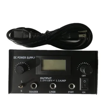 

Professional DC Power Supply LCD Digital DUAL Tattoo Power Supply Voltage Stabilizer Transformer for Tattoo Machine