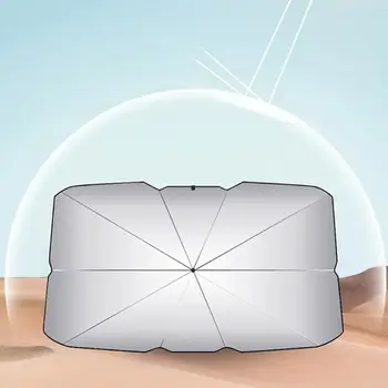 

Car Sun Shade Protector Parasol Auto Front Window Sunshade Windshield Cover M2ED