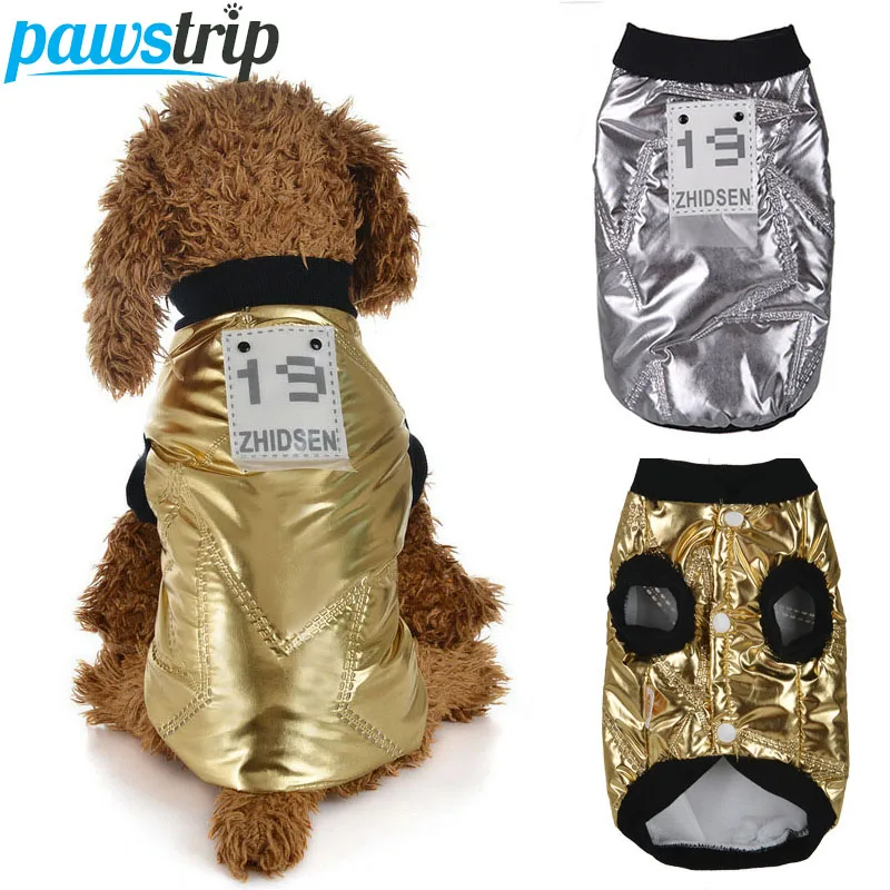 

Luxury Warm Dog Coat Jacket Winter Dog Clothes Puppy Cat Chihuahua Clothing Outfit For Small Dogs Cats Pug Yorkies Dog Jacket