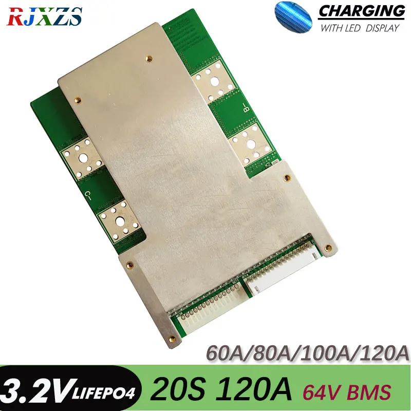 BMS 20S 80A/100A/12BMS 20S 72V версия S LiFePO4 BMS/PCM/PCB плата батареи для LiFePO4 батареи с балансом
