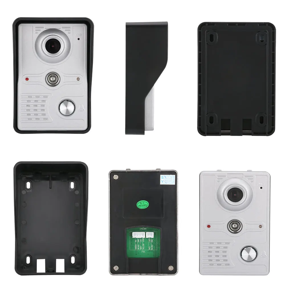 US $100.57 7 Inch Wireless Wifi Smart Ip Video Door Phone Intercom System With 1x1200tvl Wired Doorbell Camerasupport Remote Unlock