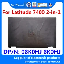 Ноутбук ЖК-дисплей верхняя крышка ЖК-дисплей задняя крышка серебро в виде ракушки для Dell Latitude 7400 2-в-1 EDB41 AM2CD000102 08K0HJ 8K0HJ