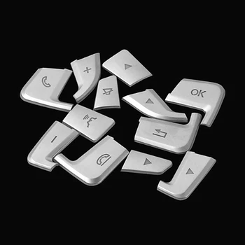 

12pcs/set Car Steering Wheel Button Covers For Mercedes Benz GLC ISO9001