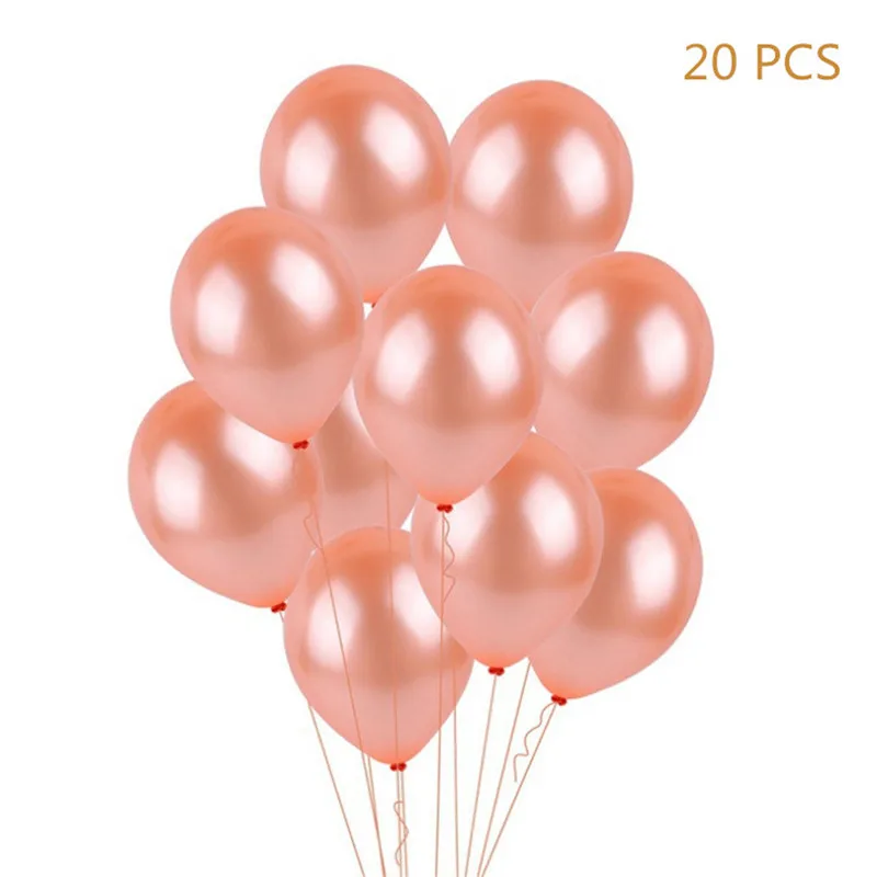 Sweet 16th Party Decoration Rose Gold Balloon Background Decoration 16 Aluminum film Ballon Happy Birthday Party Supplies PAT72 (7)