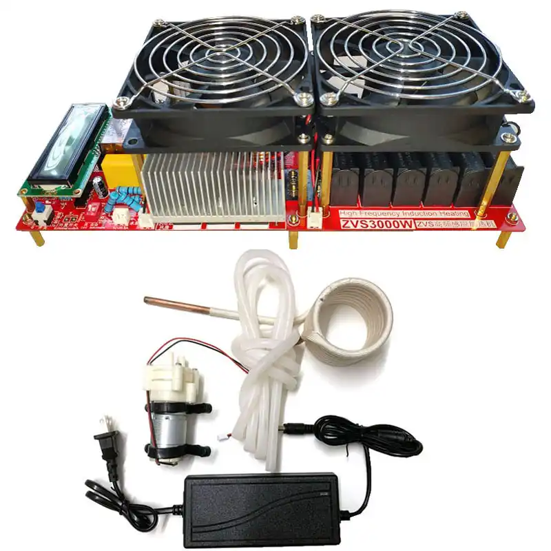 thumbnail image 2 of Zjchao 1000W ZVS Induction Heating Board - Low Voltage 12V-48V DIY Heating Module With Coil 2 of 13
