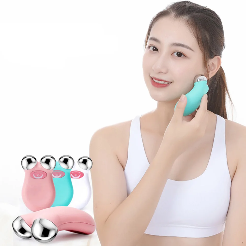 

Face Massager Mini Microcurrent Face Lift Machine Skin Tightening Rejuvenation Spa Facial Wrinkle Remover Device USB Charging