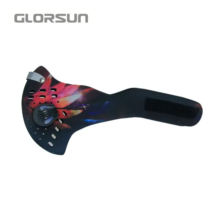 GLORSUN воздушный фильтр маска для лица дизайн ваш собственный дыхательный онлайн производитель воздушный дыхательный Анти Пыль pm2.5 угольный фильтр маска для лица - Цвет: 005E045