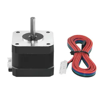 

1pcs 4-lead Nema 17 Stepper Motor 1.7A 40mm 42BYGH 1.7A(17HS4401S) Motor Nema17 Stepper for DIY 3D Printer