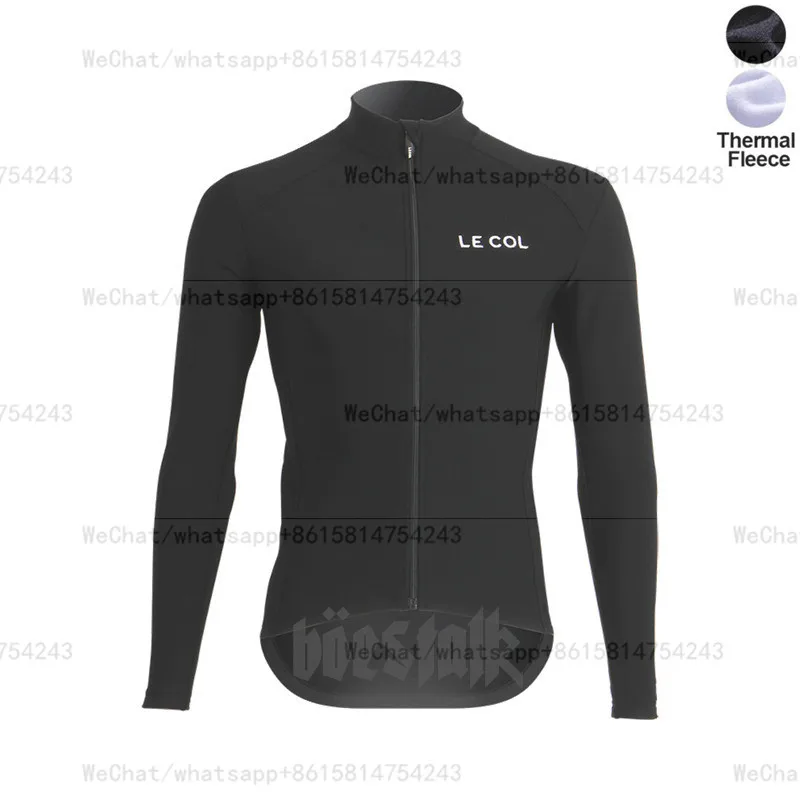 winter jacket Le col одежда для велоспорта Мужская зимняя одежда с длинными рукавами из теплого флиса сохраняет тепло велосипед bh гоночный на заказ спортивный велосипед maillot ciclismo - Цвет: winter jacket