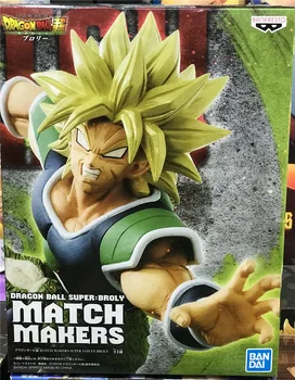 

In Stock Original Banpresto Dragon Ball Super Saiyan Broly figure Matchmakers PVC action figure model Figurals