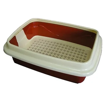 

Dogman Dogman tray TRIPLEX cats with brown frame and mesh