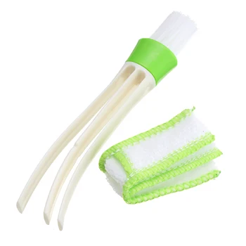 

2 In1 Keyboard Cleaning Brush Brush Cleaning Tool Automobile Air Conditioner Outlet Keyboard Window Cleaning Multi-purpose Brush