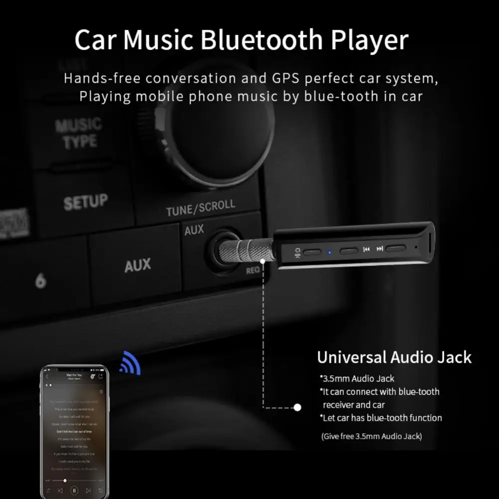 Аксессуары для Bluetooth V4.2 музыкальный приемник аудио приемник воротник клип тип беспроводной адаптер динамик