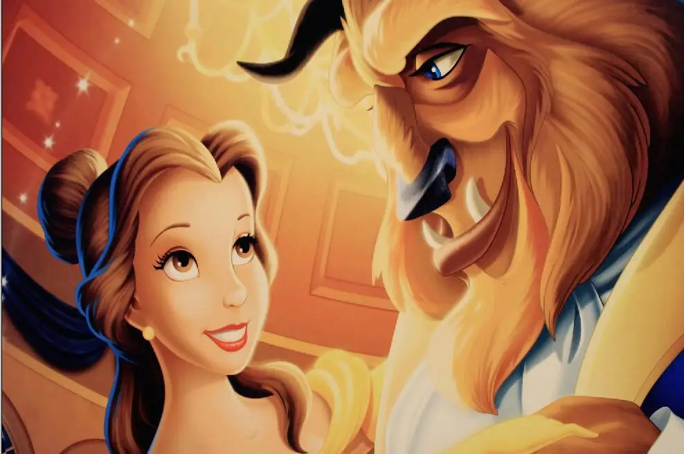 

SHUOZHIKE Vinyl Photography Backdrops Props Beauty and beast theme Photo Studio Background SML-0028