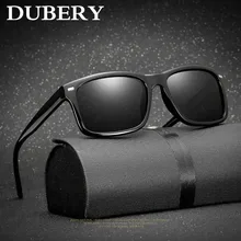 DUBERY, классические поляризационные солнцезащитные очки для мужчин и женщин, фирменный дизайн, для вождения, квадратная оправа, солнцезащитные очки, мужские очки, UV400, Gafas De Sol, uv400
