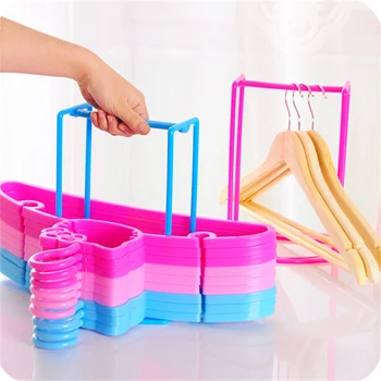 

High Quality Home Hanger Storage Rack PP Hangers Finishing Frame Hanger Companion Clothes Stand Organizer Home Accessories Tool