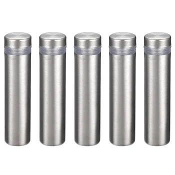 

uxcell Sign Standoffs Mounts Wall Glass Standoff Advertising Nails 12mm x 50mm 5pcs