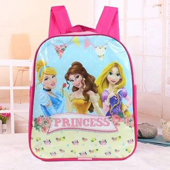 

Disney Backpack Girl Cartoon Snow White Princess Knapsack Kids School Bag Waterproof Satchel Student Bookbag Birthday Gift Bags