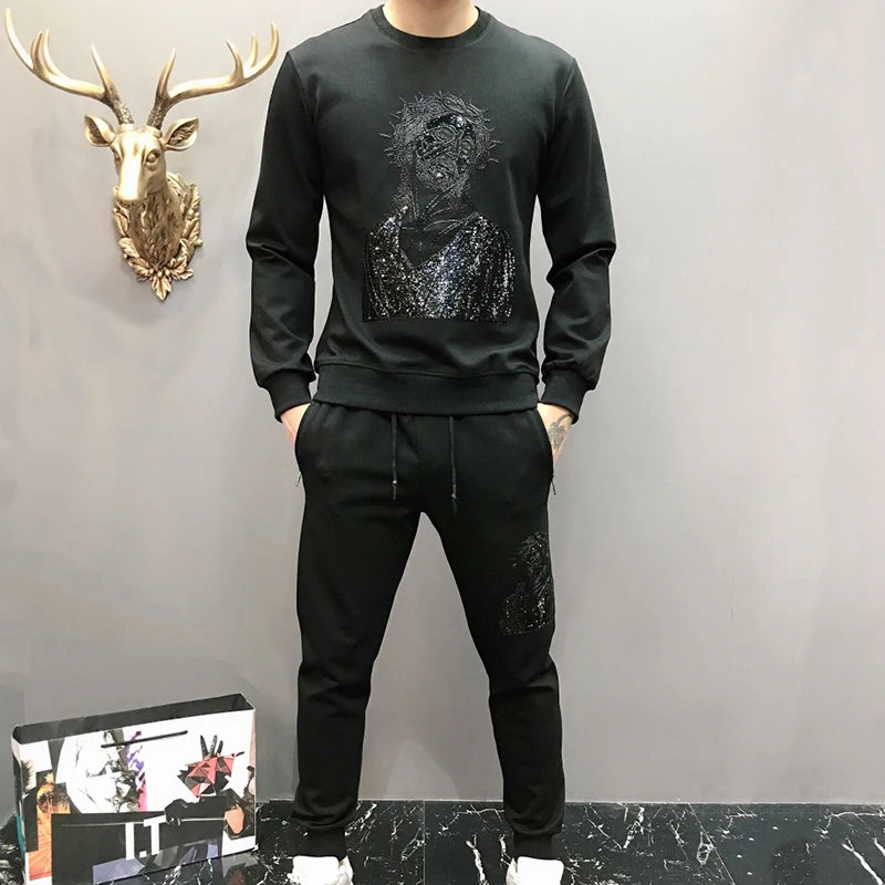 Бренд seestern одежда для сезонов Осень-зима эскиз фигуры шаблон черный мужской