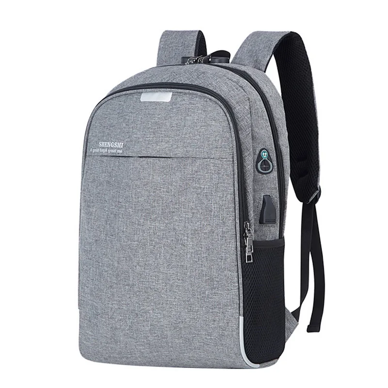 Мужской рюкзак Оксфорд мужская дорожная сумка рюкзаки модные мужские и женские дизайнерские студенческие сумки Сумка для ноутбука вместительный рюкзак - Цвет: gray 3