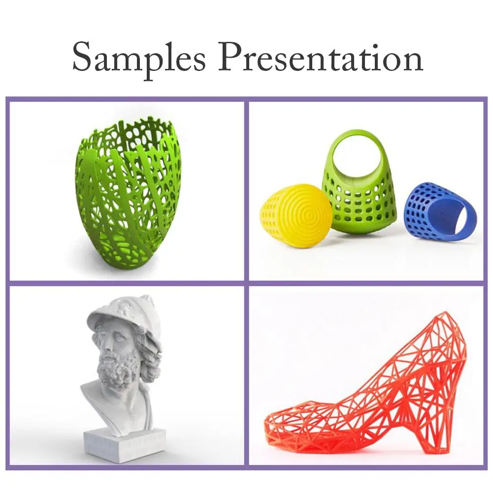 PLA Филамент 1 кг катушка 1,75 мм 330 м гибкий 3D-принтер расходные материалы подходят для большинства 3D-принтеров погрешность измерения+/-0,02 мм# N