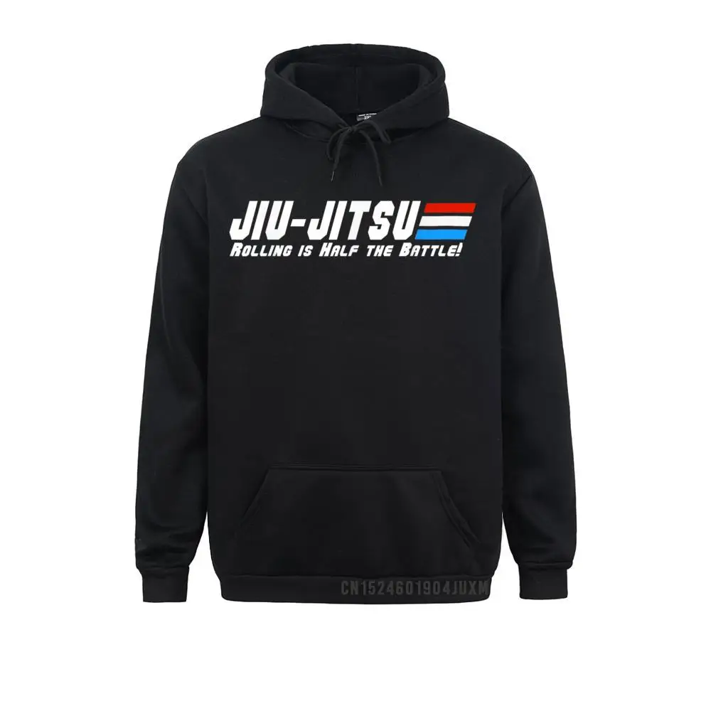 Jiu Jitsu Shirts Ro ing is Ha f the Batt e BJJ MMA Jujitsu T-Shirt__38 Cool Summer/Fall  Mens Hoodies Hoods Hot Sale Long Sleeve Sweatshirts Jiu Jitsu Shirts Ro ing is Ha f the Batt e BJJ MMA Jujitsu T-Shirt__38black