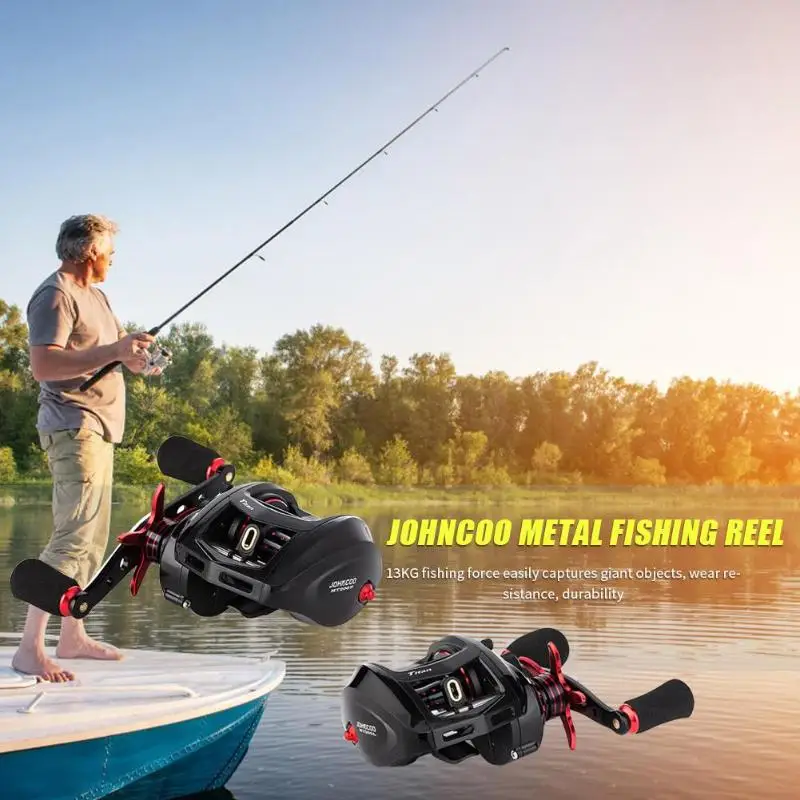 

Low Profile Casting Fishing Reel Dual-brake 7.1:1 Fine Processing Light Material Smooth Outgoing Speed Ratio Fish Reel