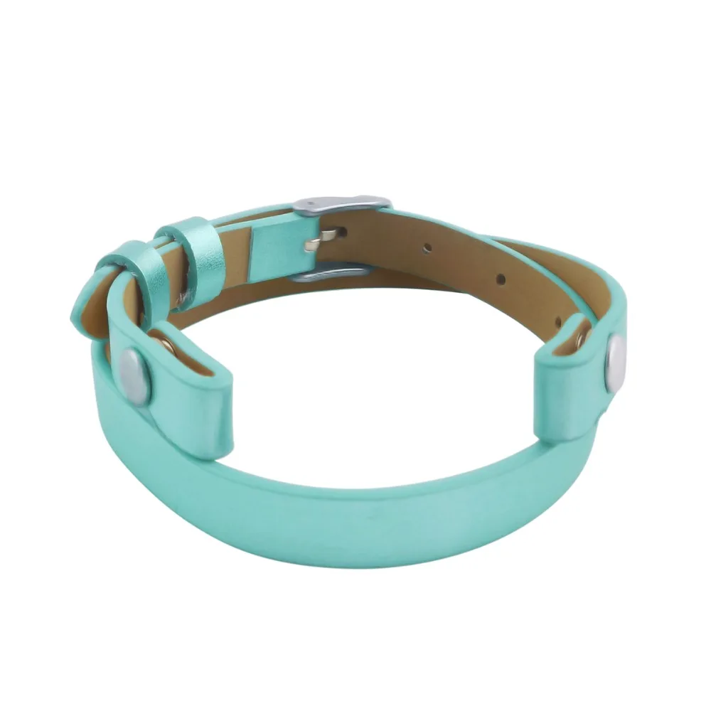 ZP-BS069-1 Diffuser Leather Locket Bracelet