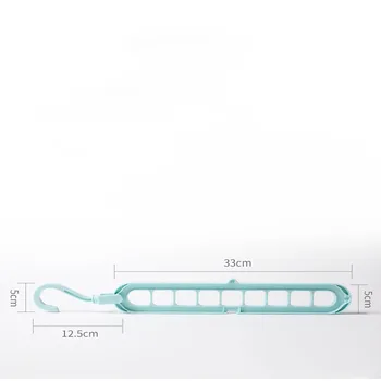 

Nine hole magic clothes hanger multifunctional revolving clothes hanger adult wind proof and antiskid storage and finishing arti