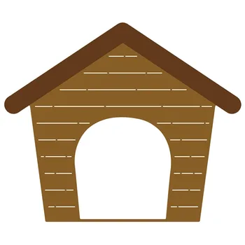 

Doghouse Metal Cutting Dies Scrapbooking Photo Album DIY Stencil Embossing Craft Template Blade Punch Knife Mould Decorative