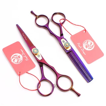 

5.5 inch Cutting Thinning Scissors Stainless Steel Hair Scissors Salon Hair Hairdressing Styling Tool Shears Regular Single tail