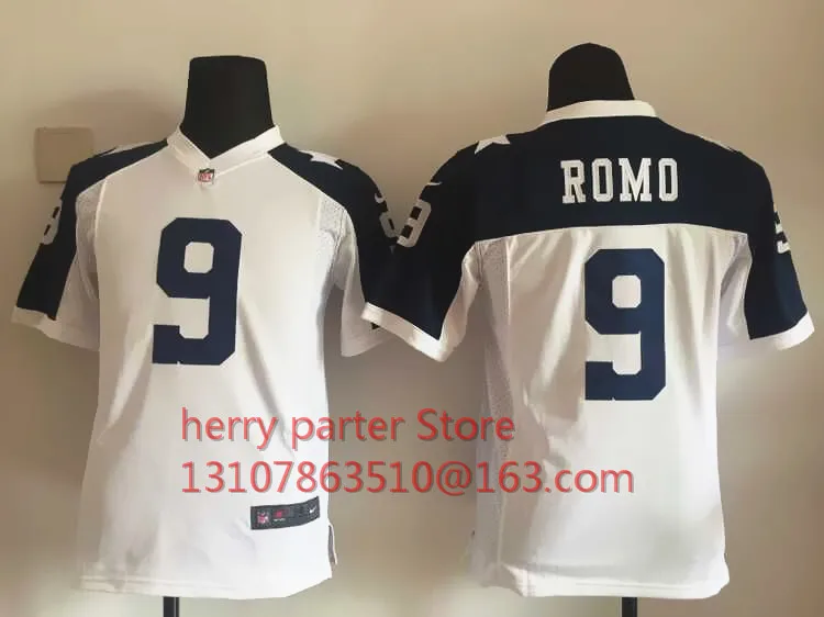Прошитая молодежная одежда Dallas s для детей 11 Cole besley 50 Sean Lee Вышивка Логотипы Размер s до XL Джерси - Цвет: Золотой