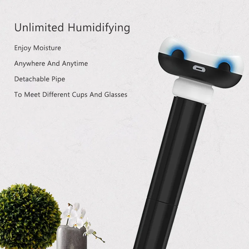  ELOOLE Portable Cat Air Humidifier For Home USB Donut Bottle Aroma Diffuser Detachable For Office M