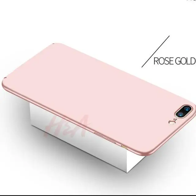 Розовый Роскошный чехол для телефона для iPhone 5,8 6,1 6,5 ультра тонкий чехол для iPhone 7 8 6 6s Plus X защитный жесткий чехол - Цвет: Розовый