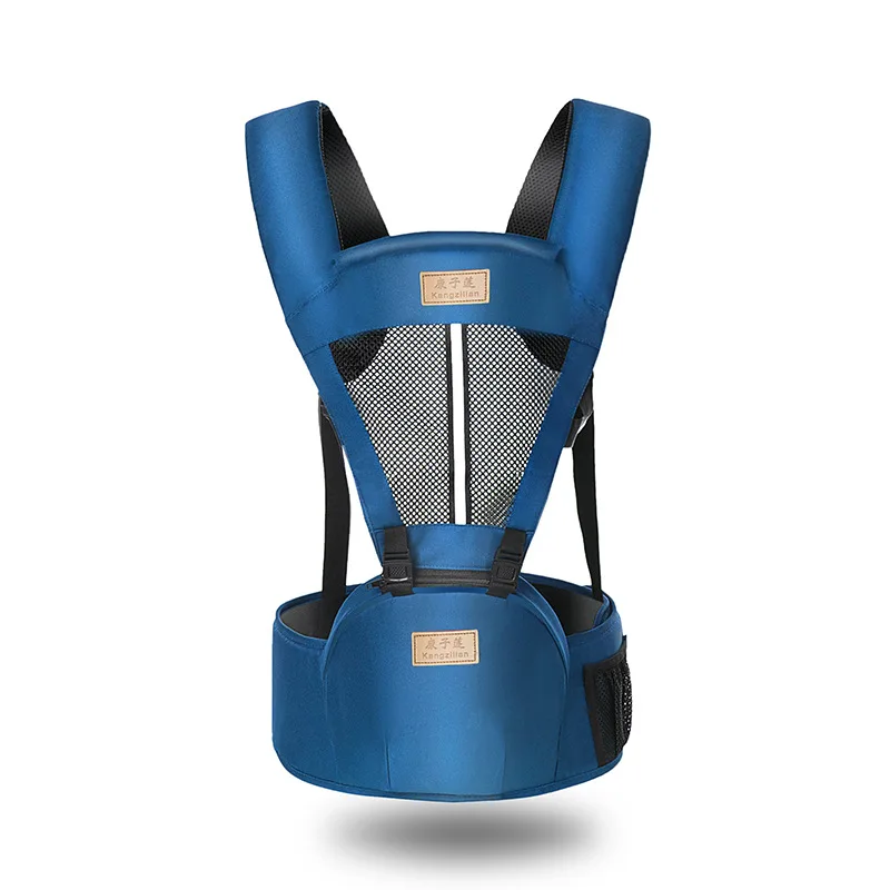 Детский костюм на лямках, мульти-функциональные дышащие летние общего табурет детский поясной стул - Цвет: Blue