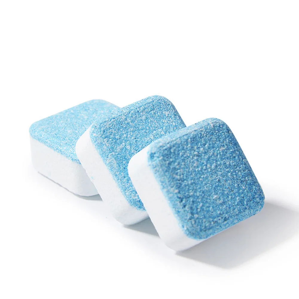

10Pcs Washing Machine Cleaner Washer Cleaning Washing Machine Cleaner Laundry Soap Detergent Effervescent Tablet Washer Cleaner