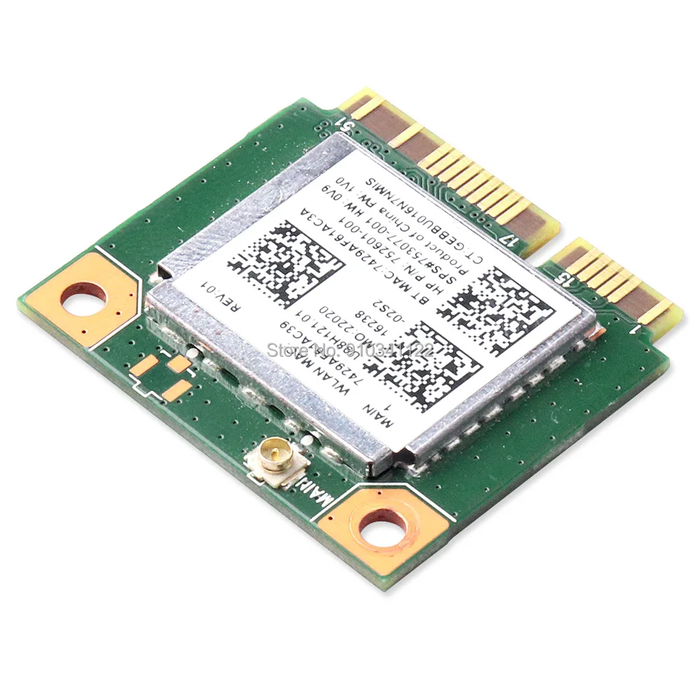 Realtek RT8723BE 802.11bgn 1x1 WiFi BT4.0 Combo Adattatore 753077001