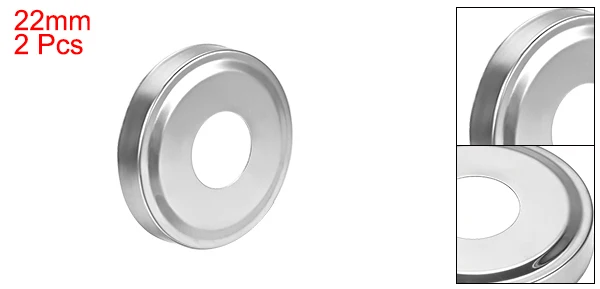 22mm Dia 2pcs Uxcell 1/2/4 шт. лестница перила 22-48 мм Диаметр Нержавеющая сталь поручень пластина опорная стойка для полировки поверхности - Цвет: 22mm Dia 2pcs