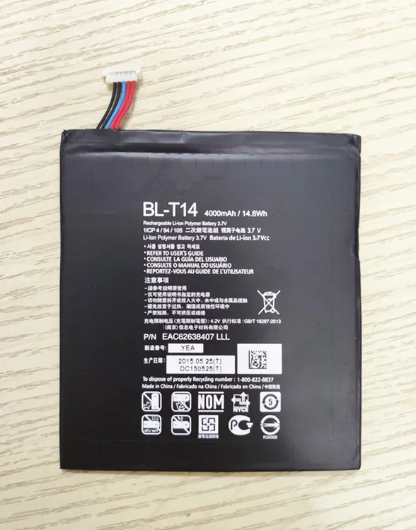 Высокая Ёмкость BL-T14 телефон литий-ионный аккумулятор замена для Батарея